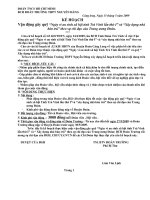 Kế hoạch hoạt động Đoàn TN