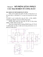 ứng dụng của điện tử công suất trong điều chỉnh tốc độ động cơ, chương 10 potx