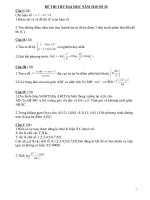 ĐỀ TOÁN ĐẲNG CẤP ĐH-CĐ SỐ 20