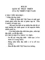 Địa lý lớp 8 Bài 25 doc