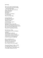 Quê hương- Giang Nam