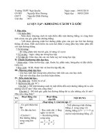 TIẾT 34: LUYỆN TẬP