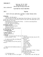 Giáo án lớp 2 tuần 27 - phông Times New Roman