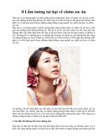 8 Lầm tưởng tai hại về chăm sóc da ppsx