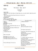 Giao an lop 1 tuan 28