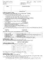 Đề kiểm tra địa 7 kì II bài 2