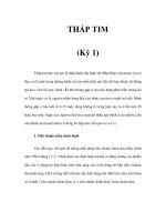 THẤP TIM (Kỳ 1) docx
