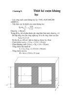 Thiết kế nguồn cấp điện cho động cơ một chiều kích từ độc lập, chương 5 ppt