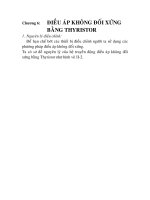 ứng dụng của điện tử công suất trong điều chỉnh tốc độ động cơ, chương 6 ppsx