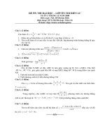 Đề ôn thi Đại học tháng 12 năm 2008
