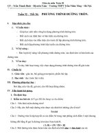 Giáo án hình học 10- Tiết 36