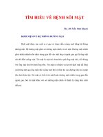 TÌM HIỂU VỀ BỆNH SỎI MẬT pptx