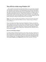 Thay đổi tên sở hữu trong Windows XP