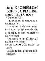 Địa lý lớp 8 Bài 29 ppsx