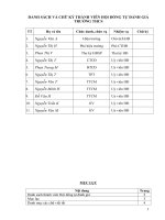 Mẫu báo cáo tự đánh giá CLGD