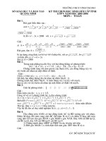 de thi dap an toan 9 - 4