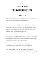 LUYỆN ĐỌC TIẾNG ANH QUA TÁC PHẨM VĂN HỌC-JULES VERNE- THE MYSTERIOUS ISLAND -CHAPTER 27 docx