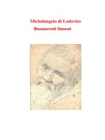 Michelangelo di Lodovico Buonarroti Simoni pdf