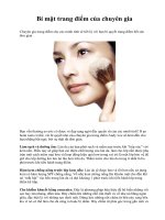 Bí mật trang điểm của chuyên gia docx