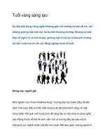 Tuổi vàng sáng tạo docx