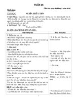 Tuần 26 Lớp 5 CKTKN ( Vân QT )