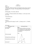 GIAO AN TỰ CHON 9 -TUÂN 1