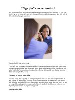 “Nạp pin” cho nét tươi trẻ doc