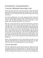 kế sách kinh doanh - xa thương gần thường (tt)