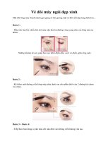 Vẽ đôi mày ngài đẹp xinh doc