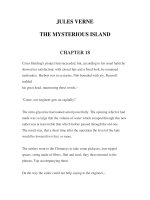 LUYỆN ĐỌC TIẾNG ANH QUA TÁC PHẨM VĂN HỌC-JULES VERNE -THE MYSTERIOUS ISLAND- CHAPTER 18 pdf