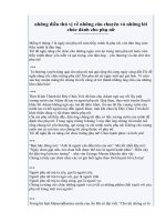 CẢM THẤY MÌNH LÀ PHỤ NỮ