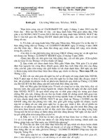 Công văn HD xét chọn NGND, NGƯT