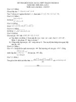 Đề thi toán khối 10 của TT 2