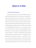 Quản lý tri thức pps