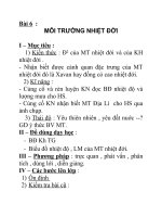 Địa lý lớp 7 bài 6 pot