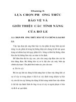 thiết kế trạm biến áp cho phân xưởng, chương 5 pptx