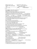 Đề kiểm tra Tiếng Việt tuần 24