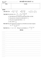 bài kiểm tra đại số 7 chương  3