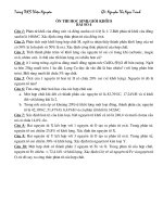 Đề thi chọn HSG - Hóa - 8 - Vòng 4