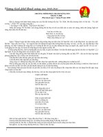 chương trình phát thanh măng non