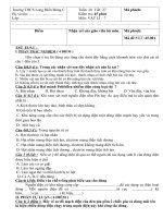 kiem tra vat li7 - tiet 28 - tuan 27