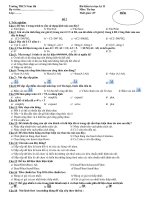 ĐỀ KIỂM TRA 1 TIẾT LỚP 7(ĐỀ 2)