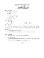 Đề-Đáp án KT K2 Toán 6 (1)