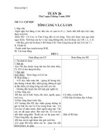 Giao an lop 2 - tuan 26