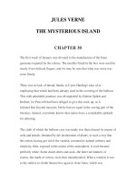 LUYỆN ĐỌC TIẾNG ANH QUA TÁC PHẨM VĂN HỌC-JULES VERNE- THE MYSTERIOUS ISLAND -CHAPTER 30 ppsx