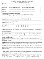 Đề Thi HSG năm 09-10. Có đáp án