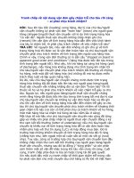 Tranh chấp về nội dung vận đơn gây chậm trễ cho tàu rời cảng – ai phải chịu trách nhiệm? ppt