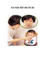 An toàn khi cho bé ăn pps