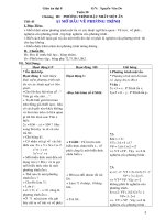 giáo  án đầy đủ hk2 đại