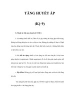 TĂNG HUYẾT ÁP (Kỳ 9) pptx